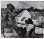 Friez, Emile - Othon , Le village -