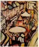Friez, Emile - Othon , Rummelplatz in Rouen