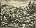 Friez, Emile - Othon , Paysage -