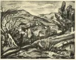 Friez, Emile - Othon , Paysage -