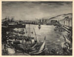 Friez, Emile - Othon , Le port de Toulon -