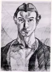 Brzeska, Henri Gaudier , Self - portrait
