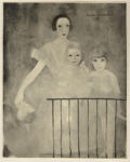 Laurencin, Marie , Madame Groult et ses enfants, Madame Groult e i suoi bambini -
