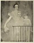 Laurencin, Marie , Madame Groult et ses enfants
