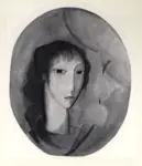 Laurencien, Marie , Tête de jeune fille