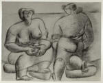 Janneret, Charles-Edouard , Due donne davanti al mare