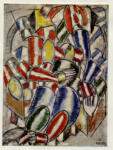 Léger, Fernand , La femme au fauteuil (La donna sulla poltrona)