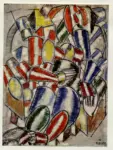 L&eacute;ger, Fernand , La femme au fauteuil (La donna sulla poltrona)