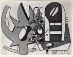 Léger, Fernand , Natura morta in rosso e blu