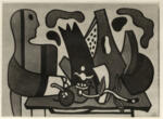 Léger, Fernand , Personaggio a tavola