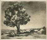Levy, Leopold , Parsaggio con albero -