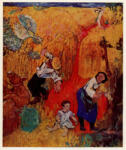 Lorjou, bernard , La peste en Beance (particolare -