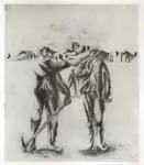 Lurçat, Jean , Ouvriers dans un paysage montagneux