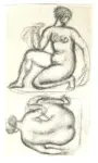 Maillol, Aristide , Due nudi