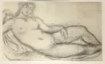 Maillol, Aristide , Nudo sdraiato