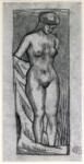 Maillol, Aristide , Piccola bagnante in piedi con velo