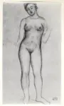 Maillol, Aristide , Nudo in piedi