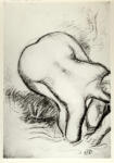 Maillol, Aristide , Nudo in ginocchio