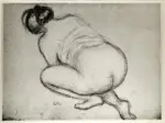 Maillol, Aristide , Nudo in ginocchio