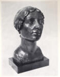 Maillol, Aristide , Testa di giovane donna con chignon