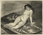 Mainssieux, Lucien , Nuda semi sdraiata