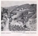 Marquet, Albert , La Pluie Montplaisant