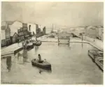Marquet, Albert , Le canal de Beaucaire &agrave; Cett&eacute;