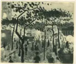 Marquet, Albert , F&ecirc;te aux buttes-chaumont