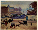 Marquet, Albert , Seine et Louvre au Pont Neuf -
