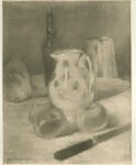 Matisse, Henri , Natura morta col coltello nero -