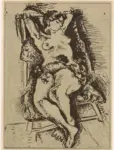 Matisse, Henri , Nudo in poltrona