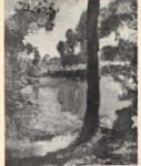 Anonimo , Matisse, Henri - sec. XX - Fogliame al bordo dell'acqua