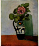 Anonimo , Matisse, Henri - sec. XX - Vaso con rosa