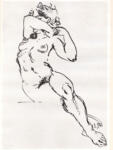 Anonimo , Matisse, Henri - sec. XX - Studio di nudo femminile