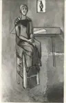 Matisse, Henri , Donna su uno sgabello