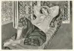 Matisse, Henri , Odalisca con pantaloni rossi