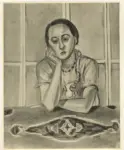 Matisse, Henri , Donna seduta ad un tavolo