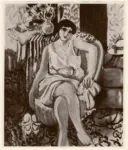 Matisse, Henri , Donna seduta in poltrona