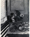 Matisse, Henri , Anémones et Fruit devant une Fenêtre