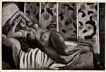 Anonimo , Matisse, Henri - sec. XX - Nudo su canapé giallo