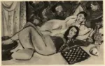 Matisse, Henri , Le repos des mod&egrave;les