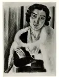 Matisse, Henri , Mod&egrave;le au fourrure blanc