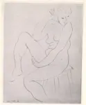Matisse, Henri , Nue au tabouret