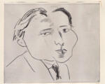 Matisse, Henri , Portrait of Alfred Cortot