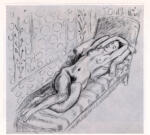 Anonimo ; Anonimo , Matisse, Henri - sec. XIX/ XX - Femme allongé sur un divan