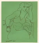 Matisse, Henri , Ritratto di donna seduta su una poltrona