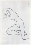 Matisse, Henri , Nu jambe repli&eacute;e