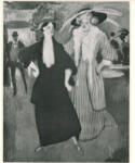 Pissarro, Ludovic-Rodo , Deux Femmes au Tabourin