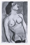 Rouault, Georges , Donna nuda , Donna nuda -