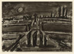 Rouault, Georges , Quattro figure nella sera